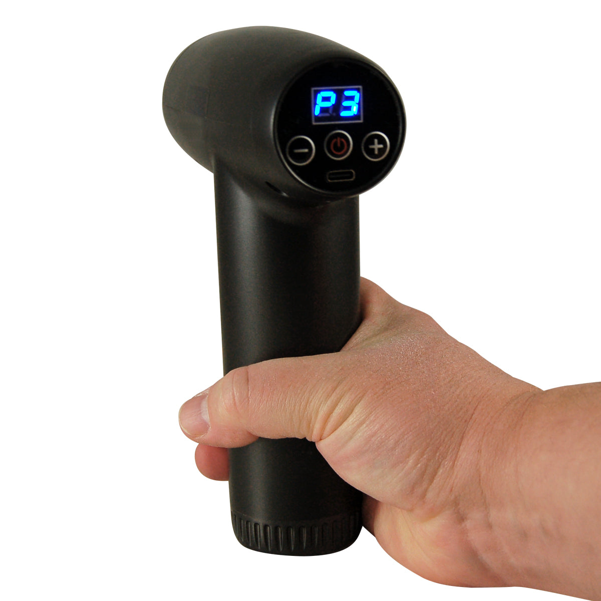 BLUESPRING Percussion Massage Gun – Deep Tissue Muscle Massager with 30 Speed Levels & Smart LED Display