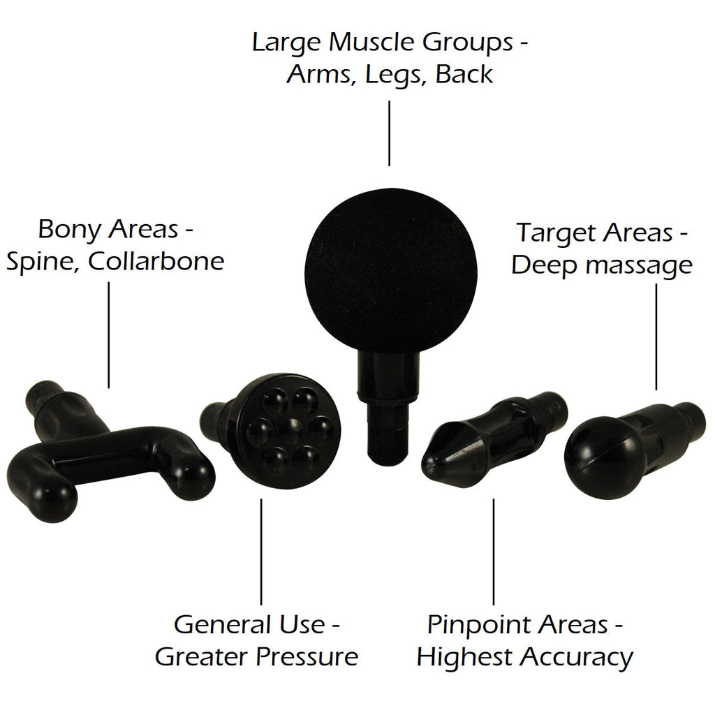 BLUESPRING Percussion Massage Gun – Deep Tissue Muscle Massager with 30 Speed Levels & Smart LED Display